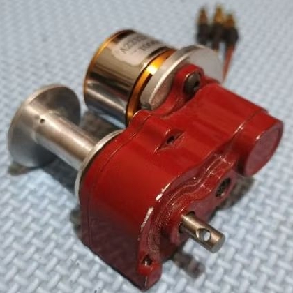 Winch PTO Gearbox 1/10 RC Adventure