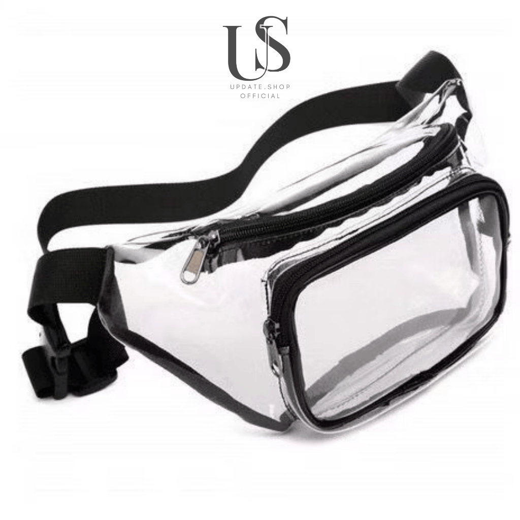 Tas Selempang Wanita Transparan Tas Konser Serbaguna Waistbag Cewek Kekinian Cocok Segala Acara Kegi