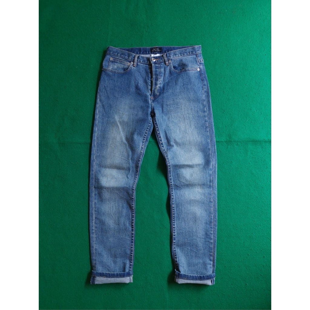 apc denim skinny jeans