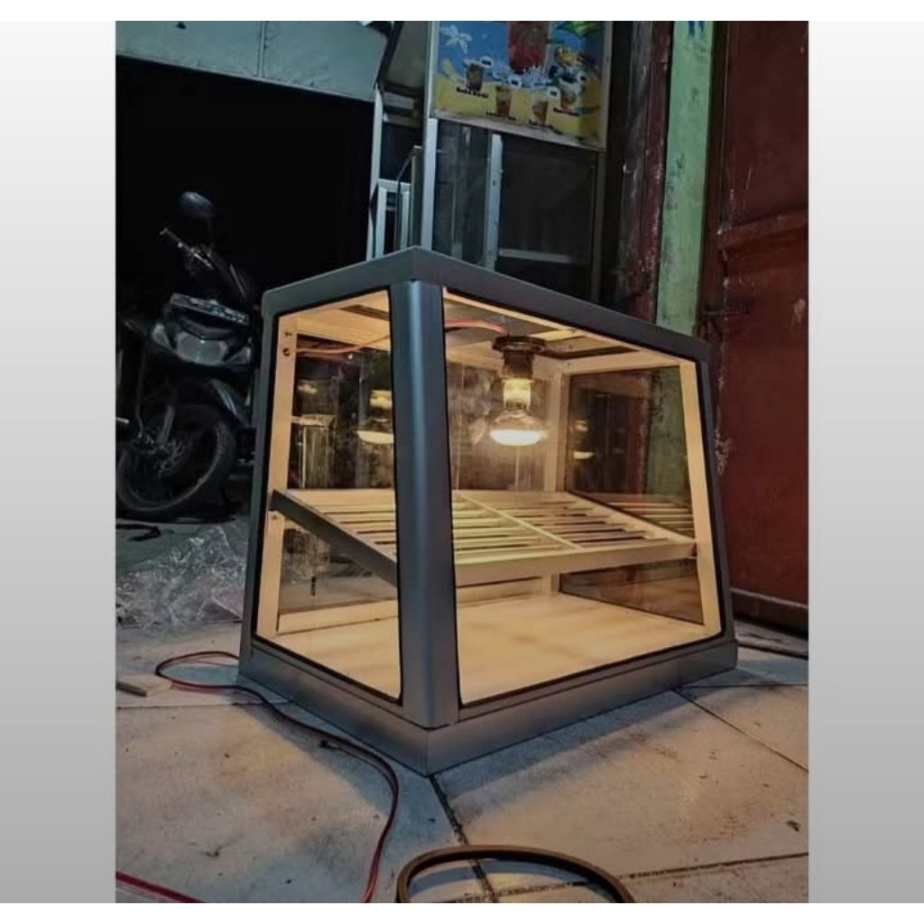 etalase fried chiken