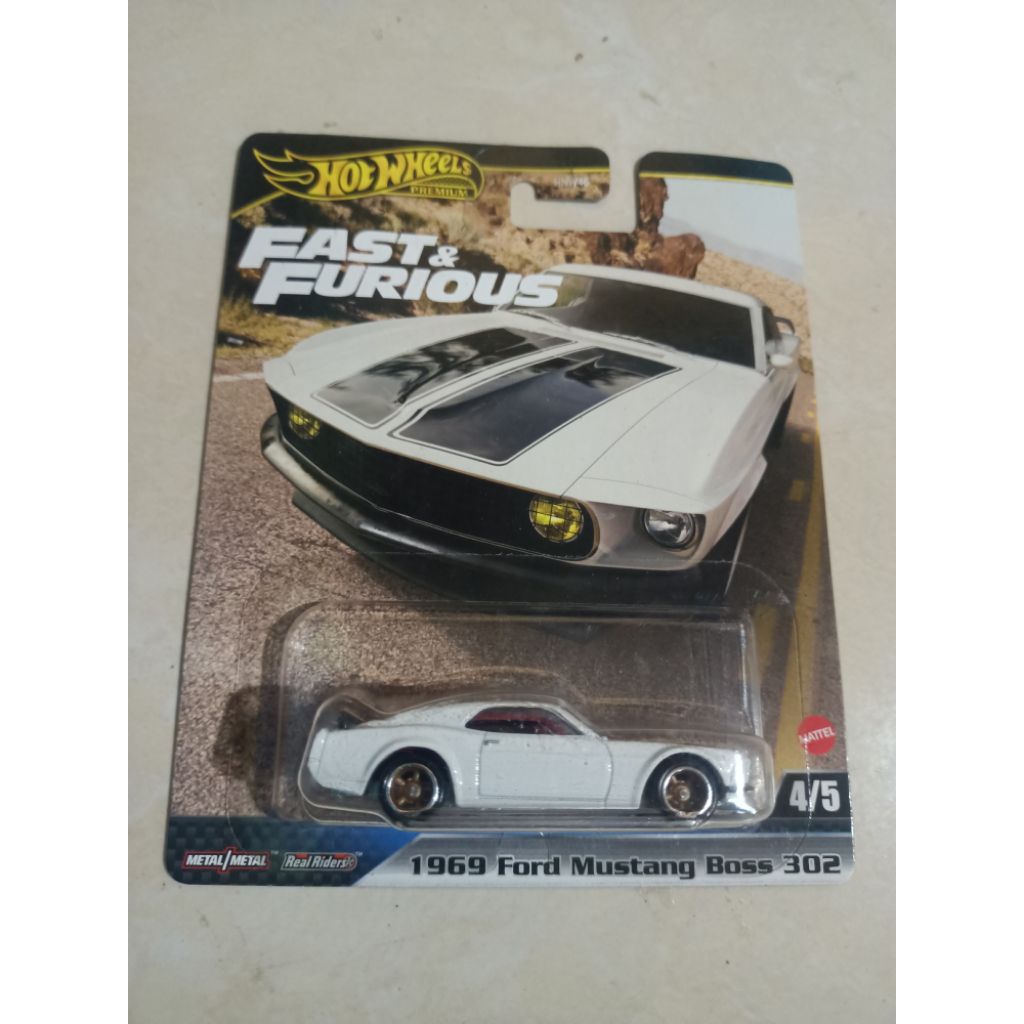 Hotwheels Premium Ford Mustang boss