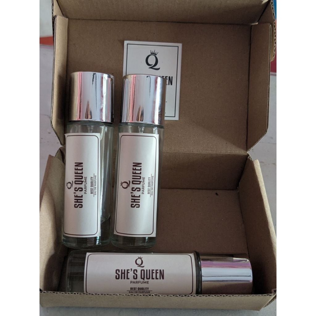 parfum viral kekinian 1 box isi 3 parfum murah