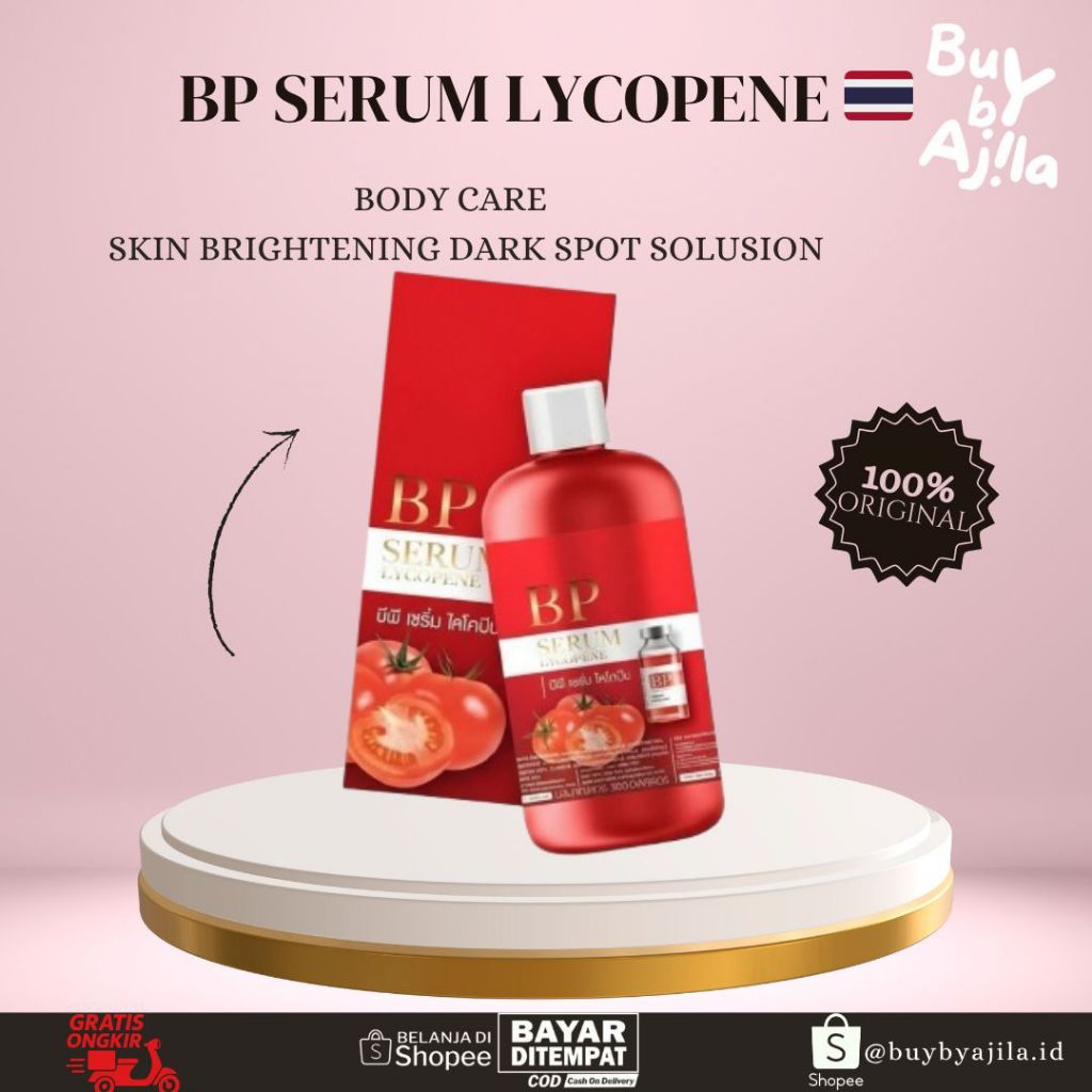 BP SERUM TOMATO WHITE SKINE LYCOPENE 500 ML