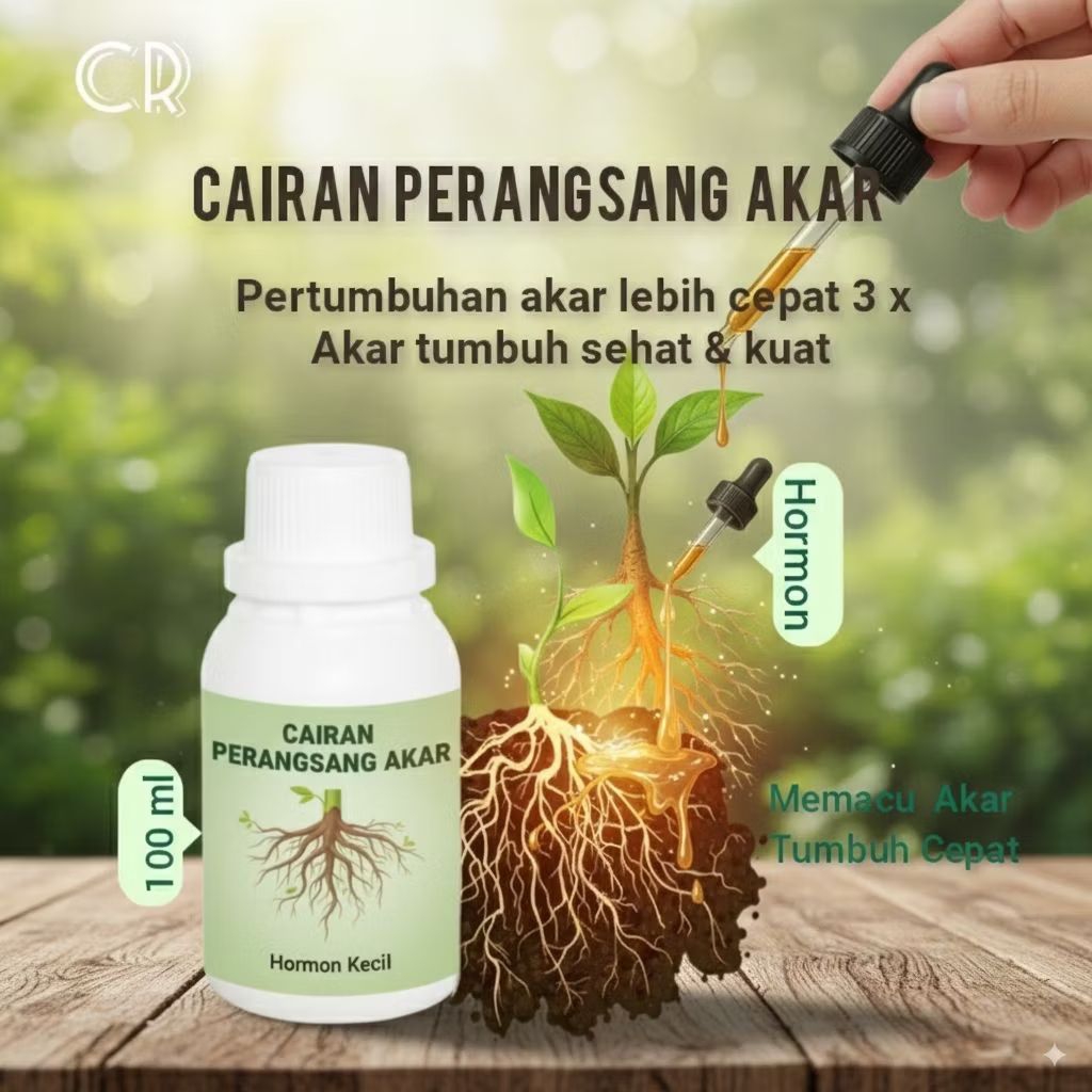 Cairan perangsang akar 100 ml | Nutrisi akar tanaman 100 ml