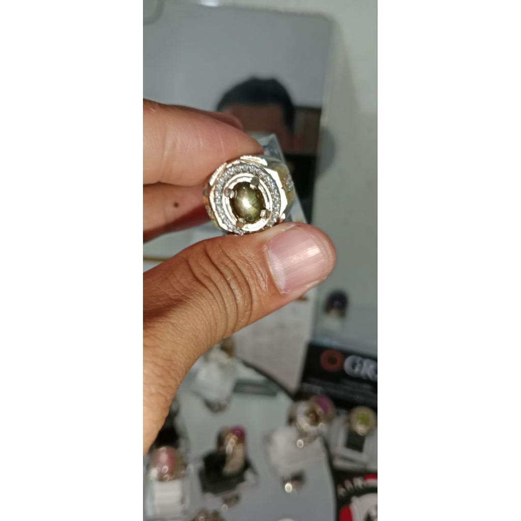 Black sapphire star 12 natural