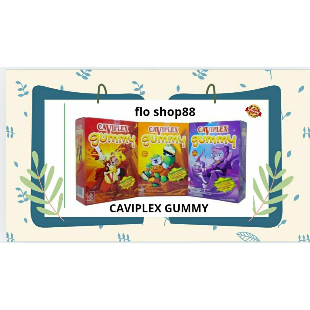 CAVIPLEX GUMMY MULTIVITAMIN / CAVIPLEX GUMMY / GUMMY CANDY / GUMMY VITAMIN ANAK