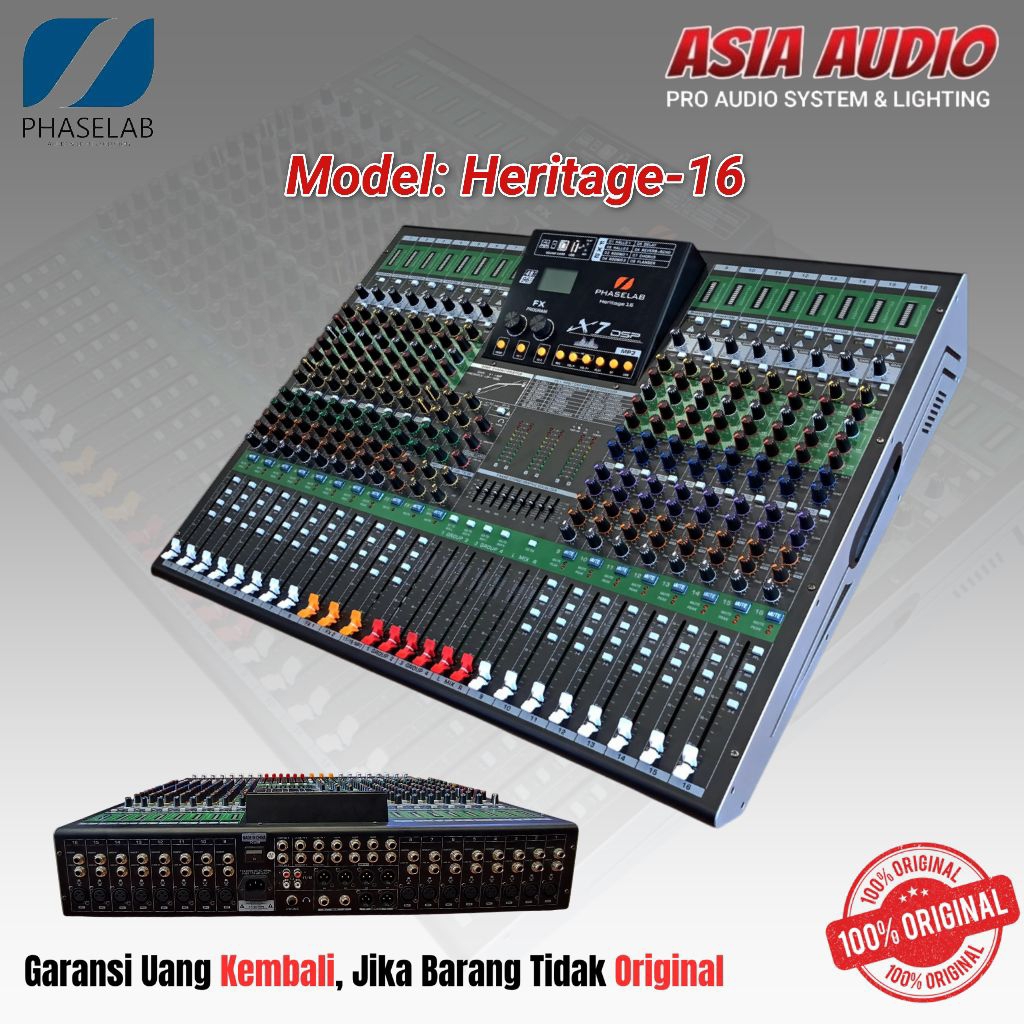 MIXER PHASELAB HERITAGE-16