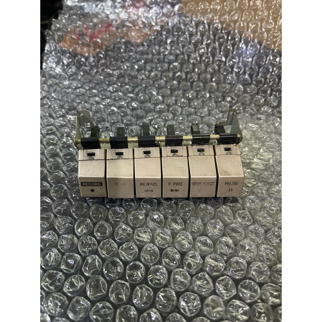 Pencetan Tombol Pemutar Kaset Tape Compo SHARP GX-VCD1300L(GL) SIDE A