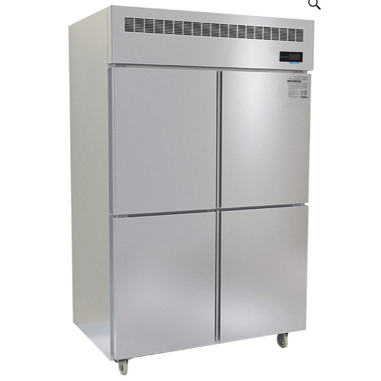 Starcool BGS-1000C SS Upright Chiller Kulkas Dapur Komersial Stainless Steel 4 Pintu - Kabinet Stain