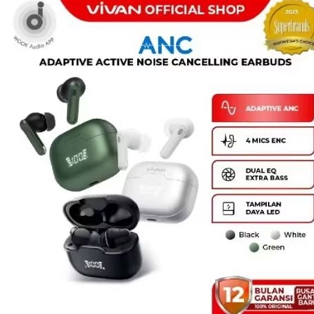 Vivan TWS Adaptive ANC