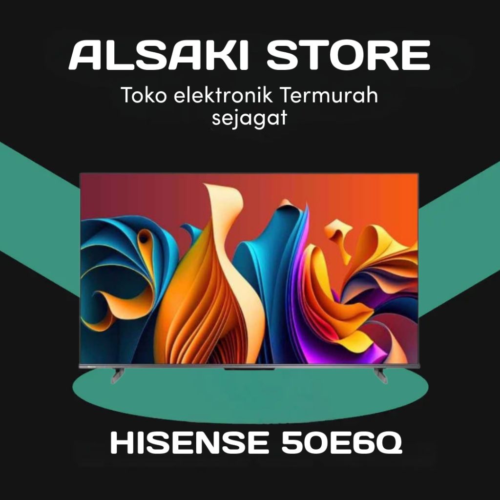HISENSE 50E6Q 4K SMART TV OS VIDAA 50 inch 2025 Series