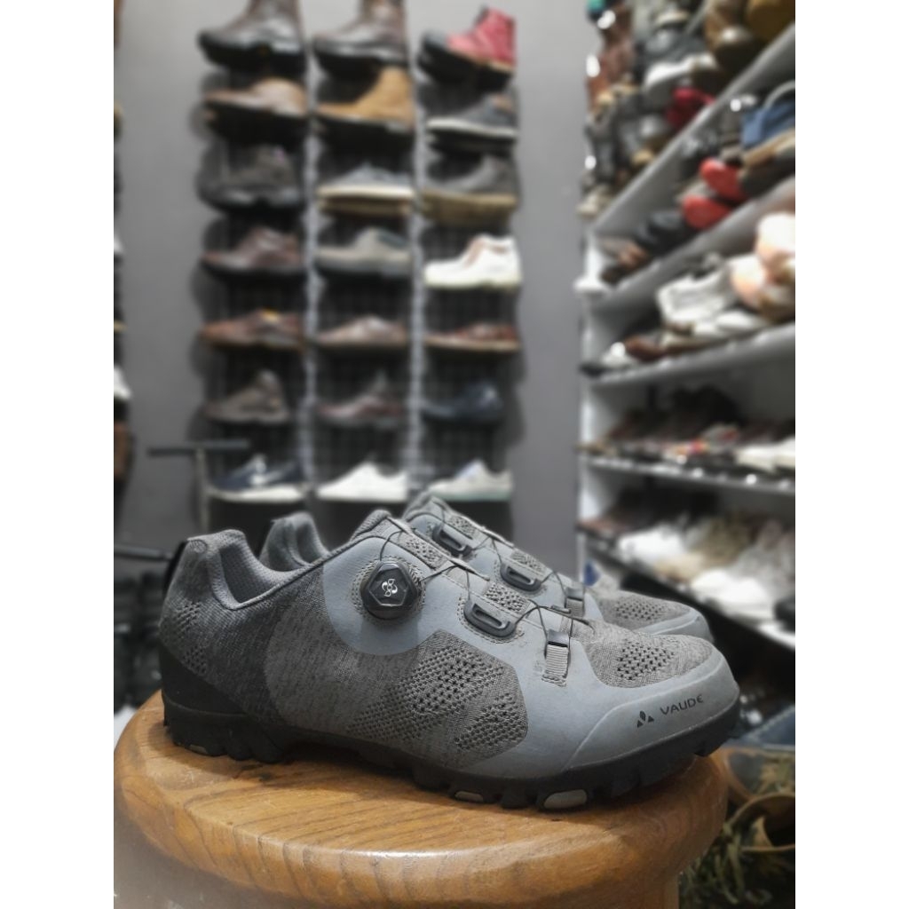 Sepatu sepeda BOA VAUDE cleat MTB size 48
