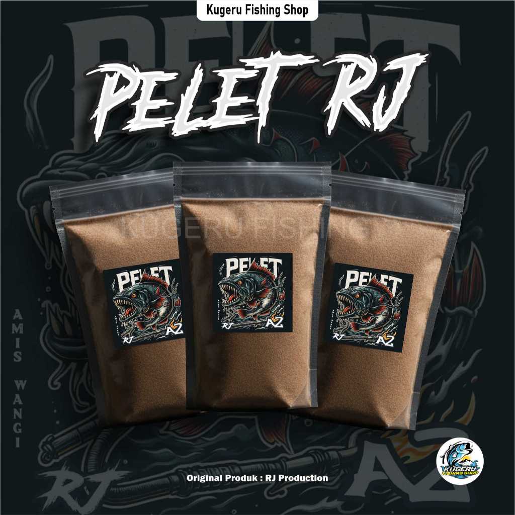 PELET RJ umpan JITU Ikan Air Tawar Patin Ikan Mas Nila