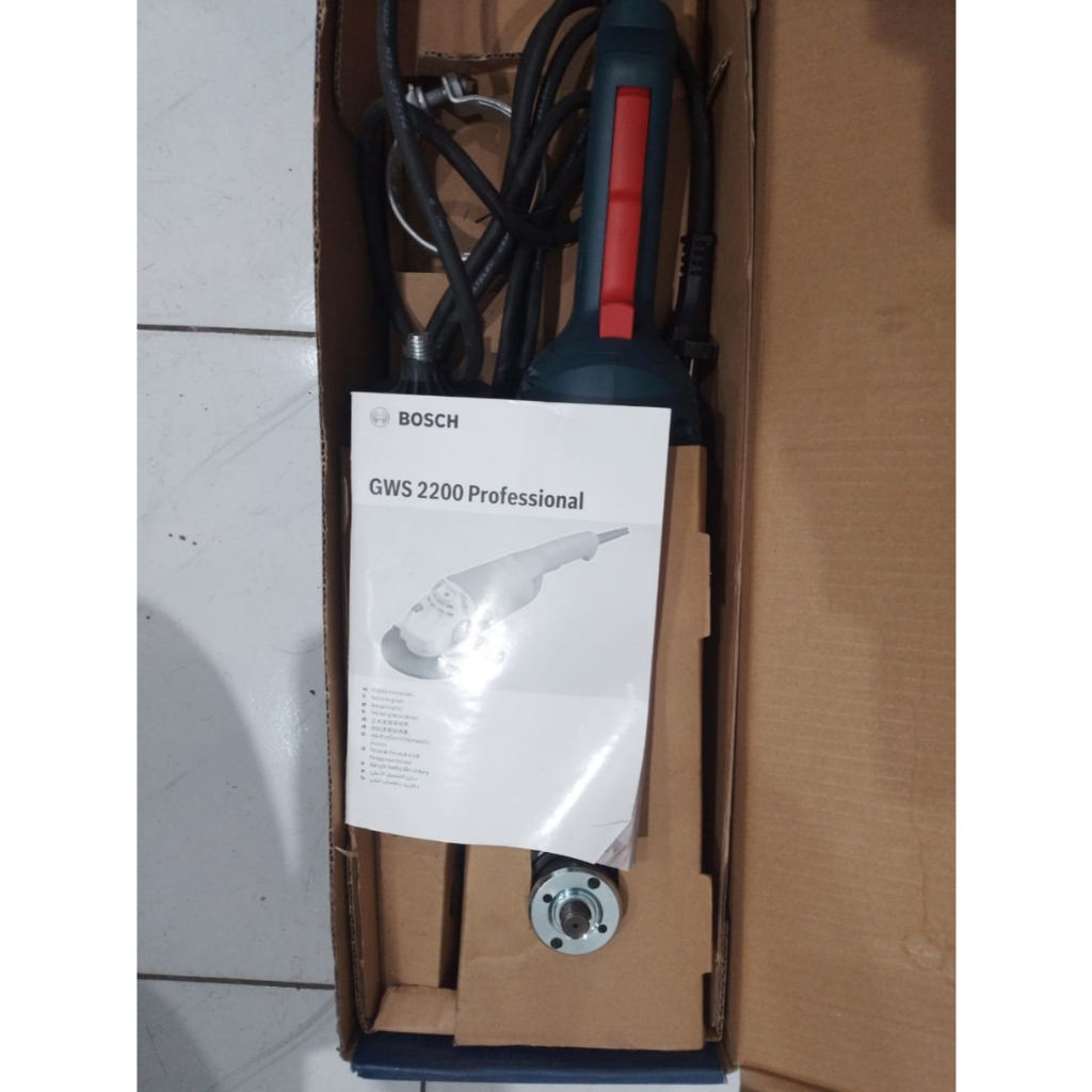 Gerinda Tangan Bosch GWS 2200 | Second Hand | Second New | Harga Murah