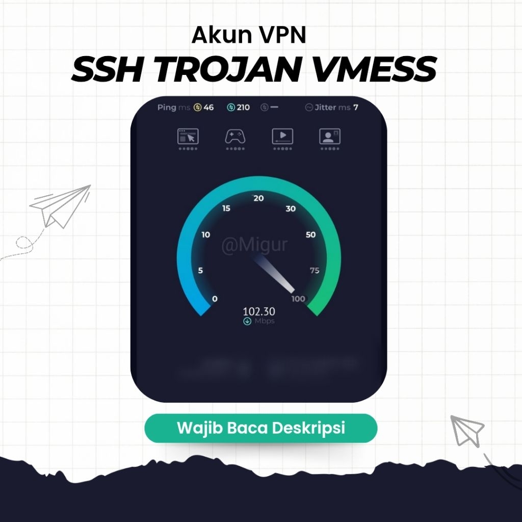 Akun VPN Premium SSH Trojan Vmess Vless(STB Openwrt, Android & iPhone)