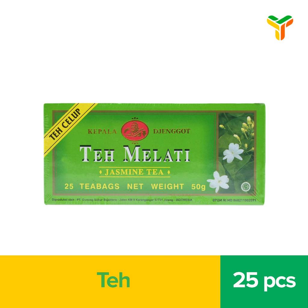 Kepala Jenggot Teh Melati Celup 50 Gram