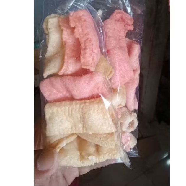 Kerupuk Impala mentah/ Kerupuk Saropong/Kerupuk Ropporop