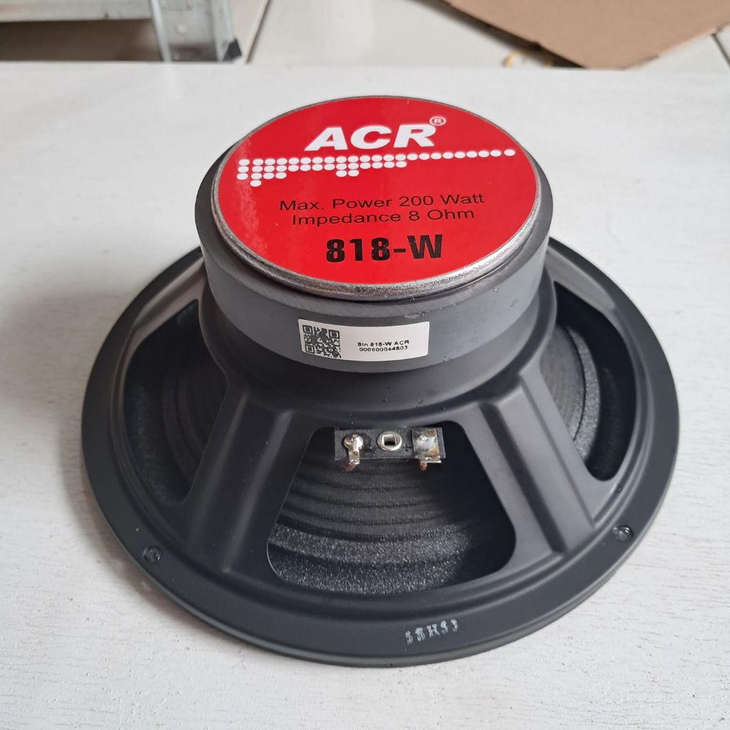 Speaker 8 Inch Woofer Acr 818 W Speaker Komponen Wofer Acr 818W
