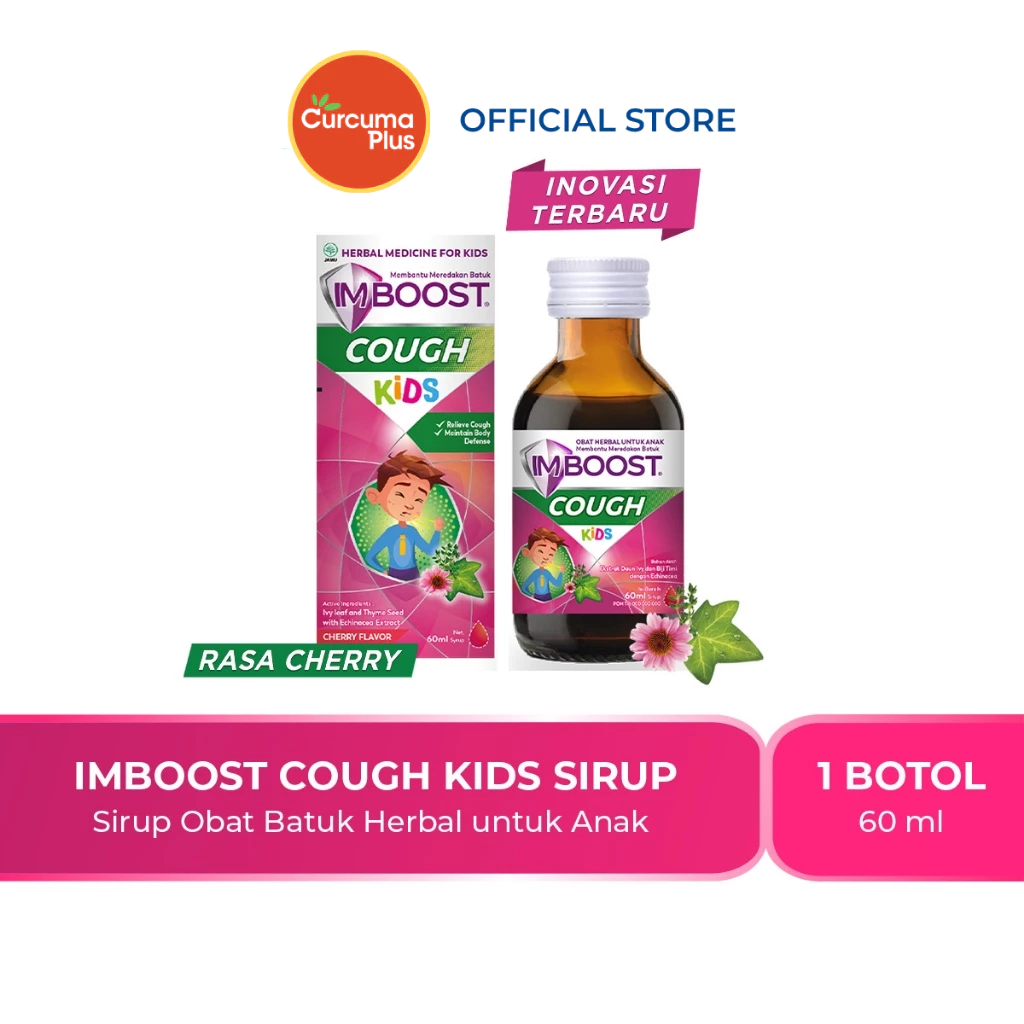 Imboost Cough Obat Batuk Anak Sirup 60 Ml
