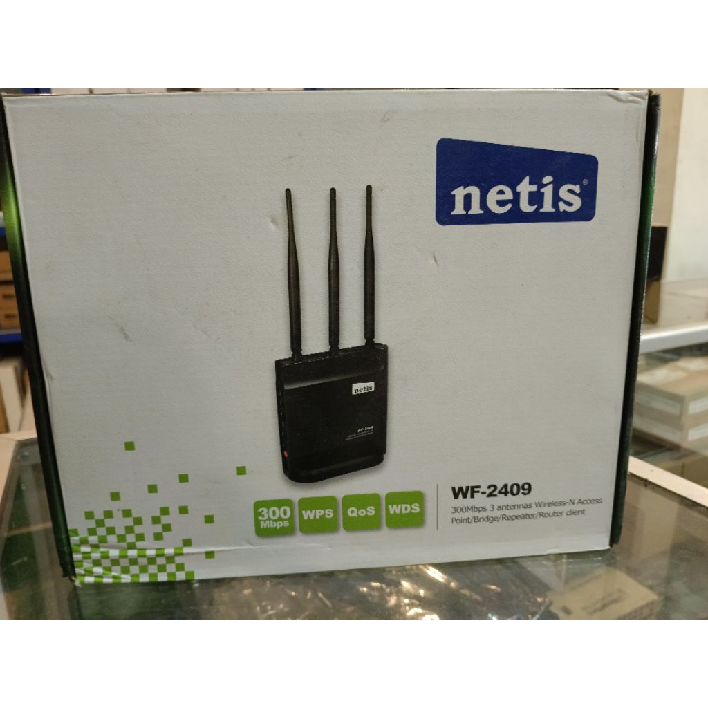 WIRELESS N ROUTER || NETIS WF2412/WF2409 || 150Mbps || NEW BERGARANSI