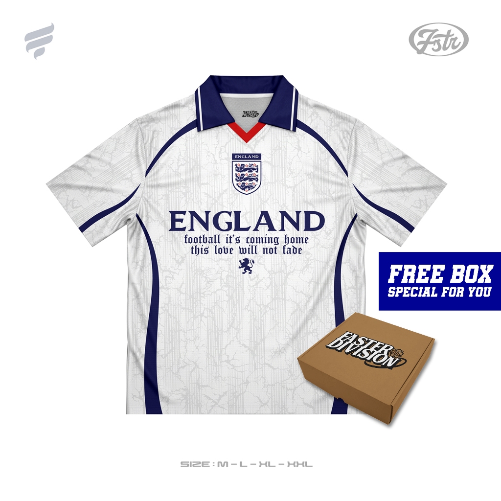 Faster Jersey Clasic Dryfit Vneck Retro - Jersey Negara - Jersey Bola - Jersey Kekinian - Jersey