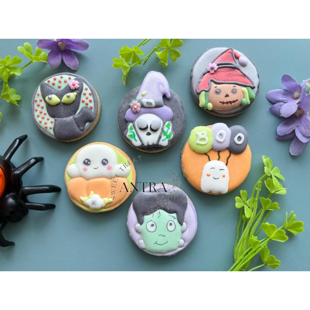 Cookies HALLOWEEN - Icing Sugar Character / Kukis Hias Karakter