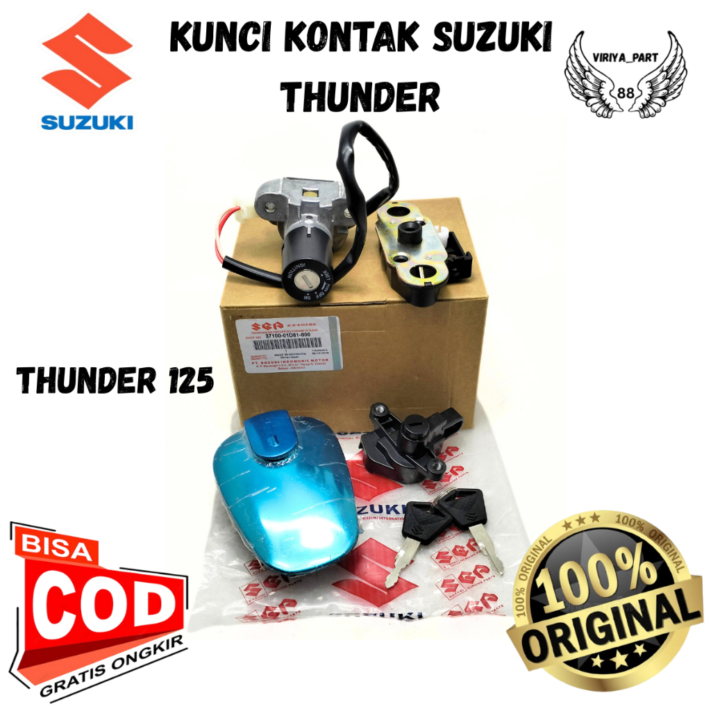 ASLI ORIGINAL KUNCI KONTAK SUZUKI SGP THUNDER 125