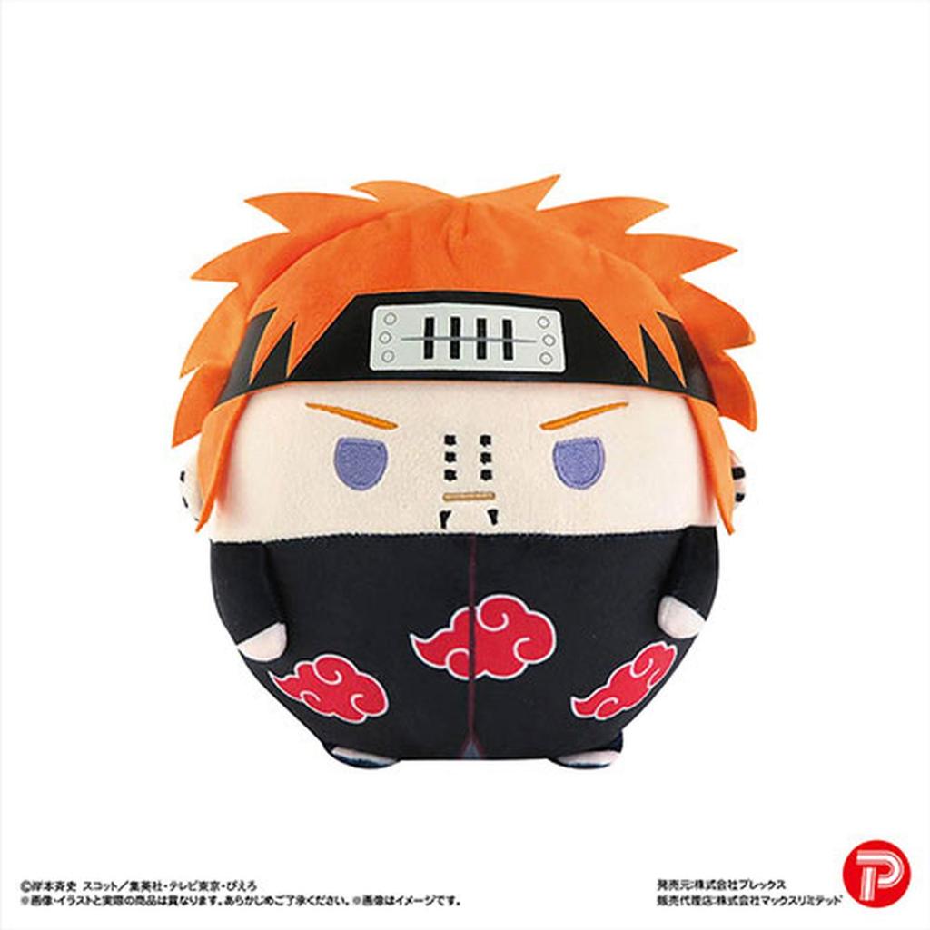 NARUTO Shippuden Plushie Mascot Fuwakororin Size M Pain Itachi Uchiha Official Original