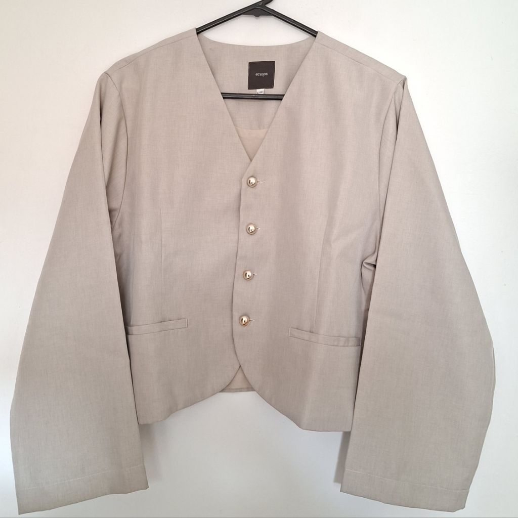 Preloved Ecinos Spring Top // Blazer // Outer