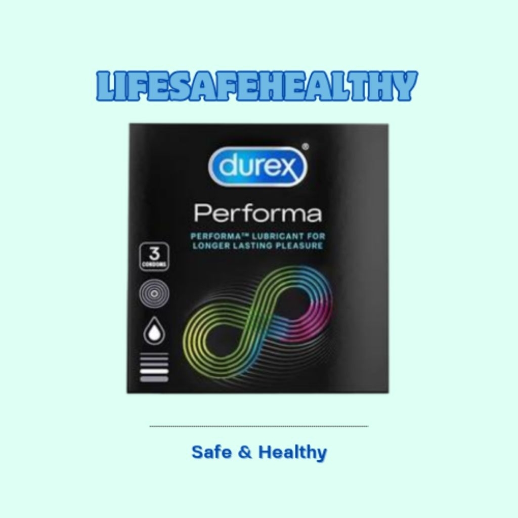 Kondom Durex Performa - Isi 3 - Lifeyourdreams