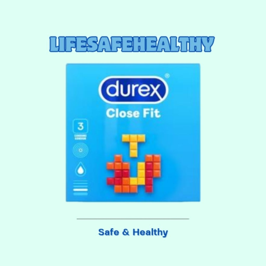 Kondom Durex Close Fit - Isi 3