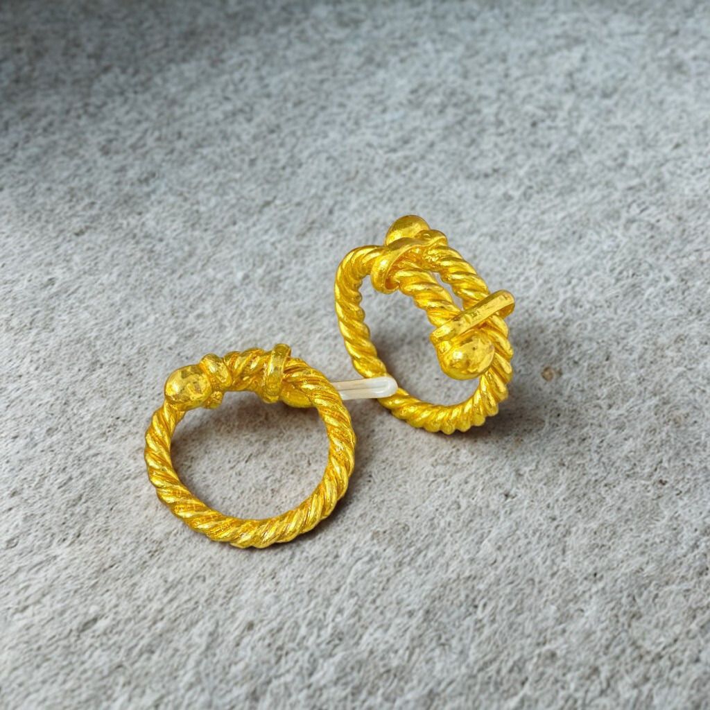 CINCIN LILIT KRISTAL EMAS 24KARAT.