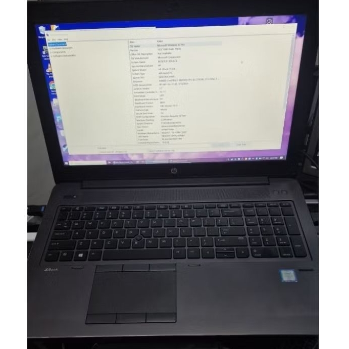 HP ZBook 15 G3 - i7-6820HQ Nvidia Quadro M1000 Nvme Ready