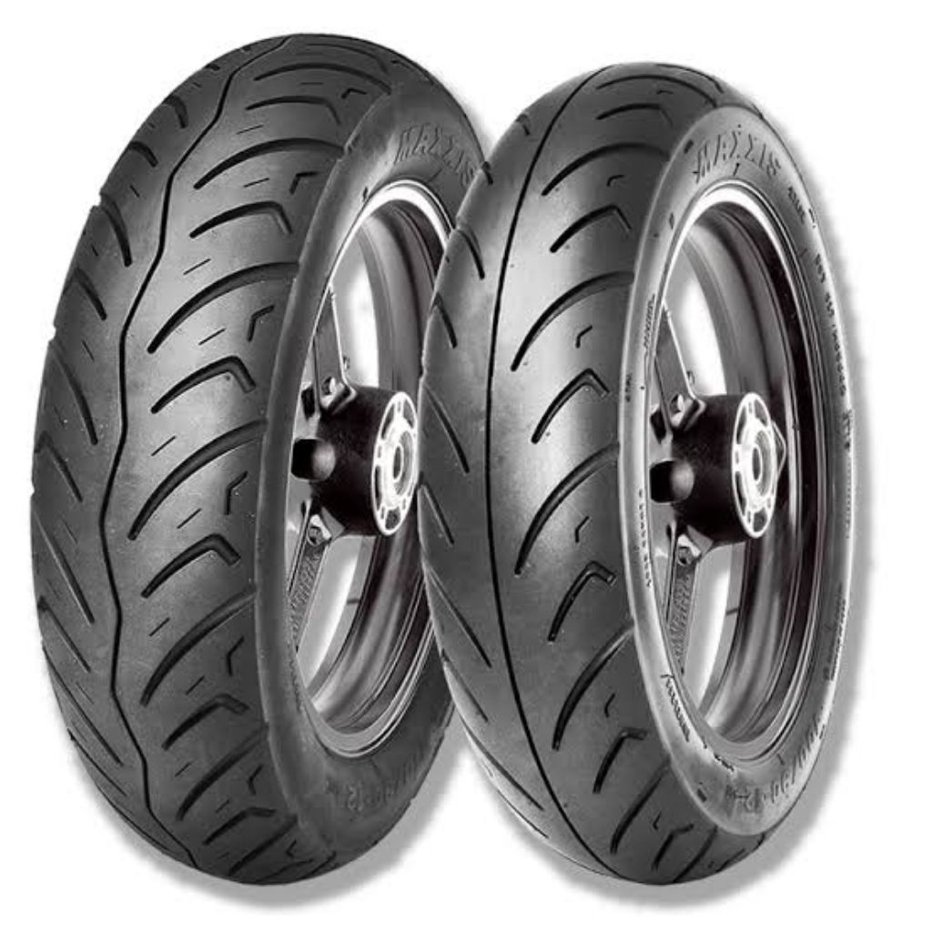 Sepasang Ban Motor Matic Scoopy/Genio 2025 MAXXIS  100/90 & 110/90 .Ring 12