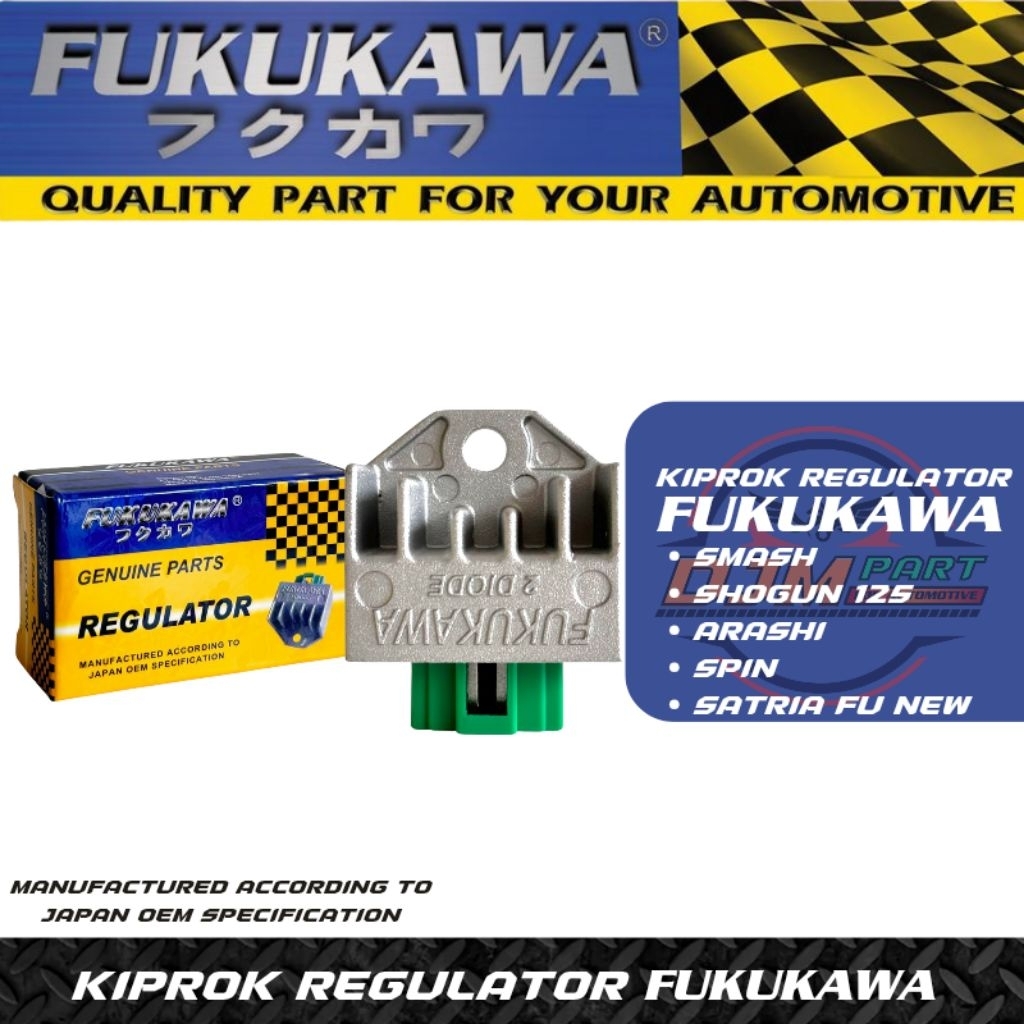 Kiprok Regulator Smash Shogun 125 Spin 125 Original Fukukawa