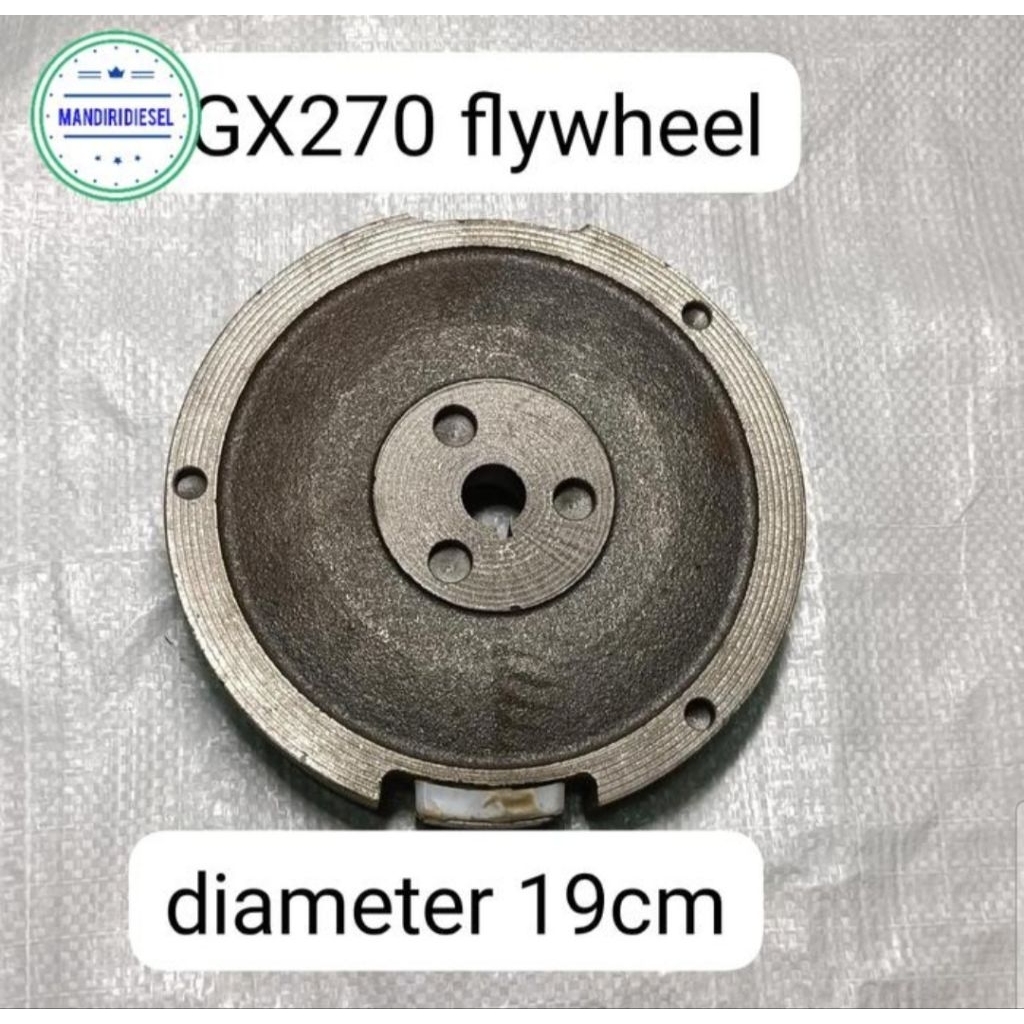 GX270 flywheel / roda magnetFlywheel untuk mesin HONDA type GX270 (9hp)