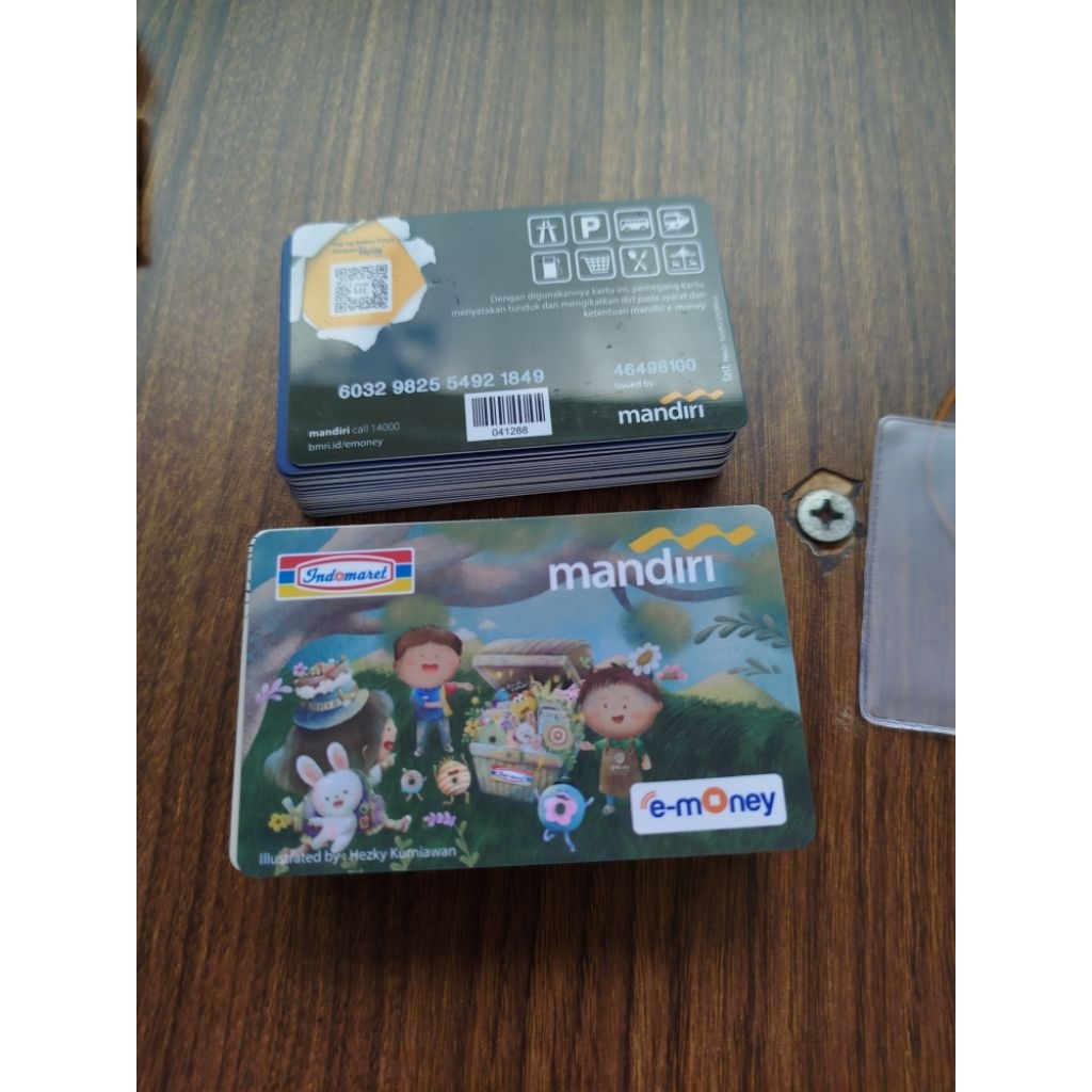 Kartu e-money Mandiri edisi Indomaret