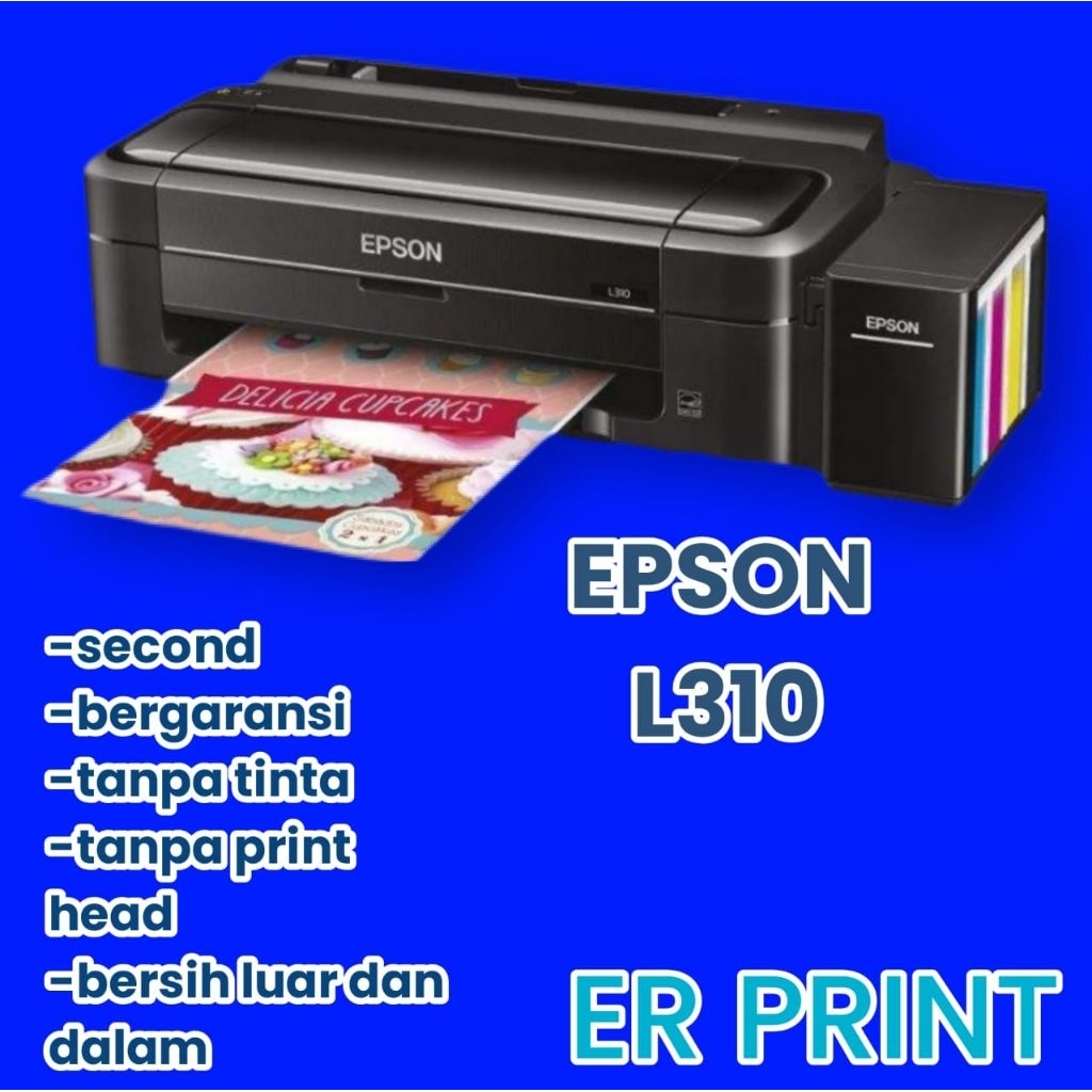 Epson L310 {kosongan} - tanpa printhead & tinta  _ kondisi normal