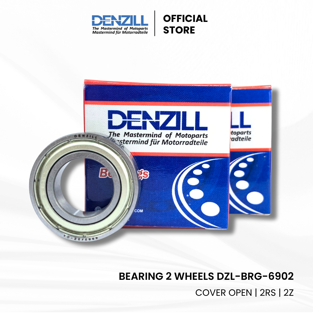 DENZILL KLAHER LAHER BEARING 2W DZL-BRG-6902/2RS | DZL-BRG-6902/2Z-C3 | BEARING MOTOR HIGH SPEED ORI