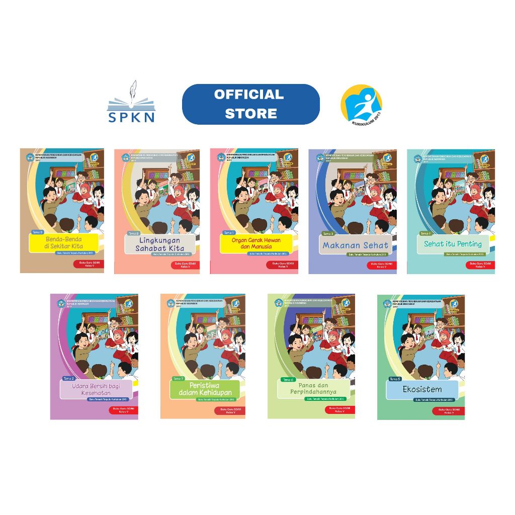 Buku Guru Tematik SD/MI Kelas 5 Tema 1-8 KEMDIKBUD