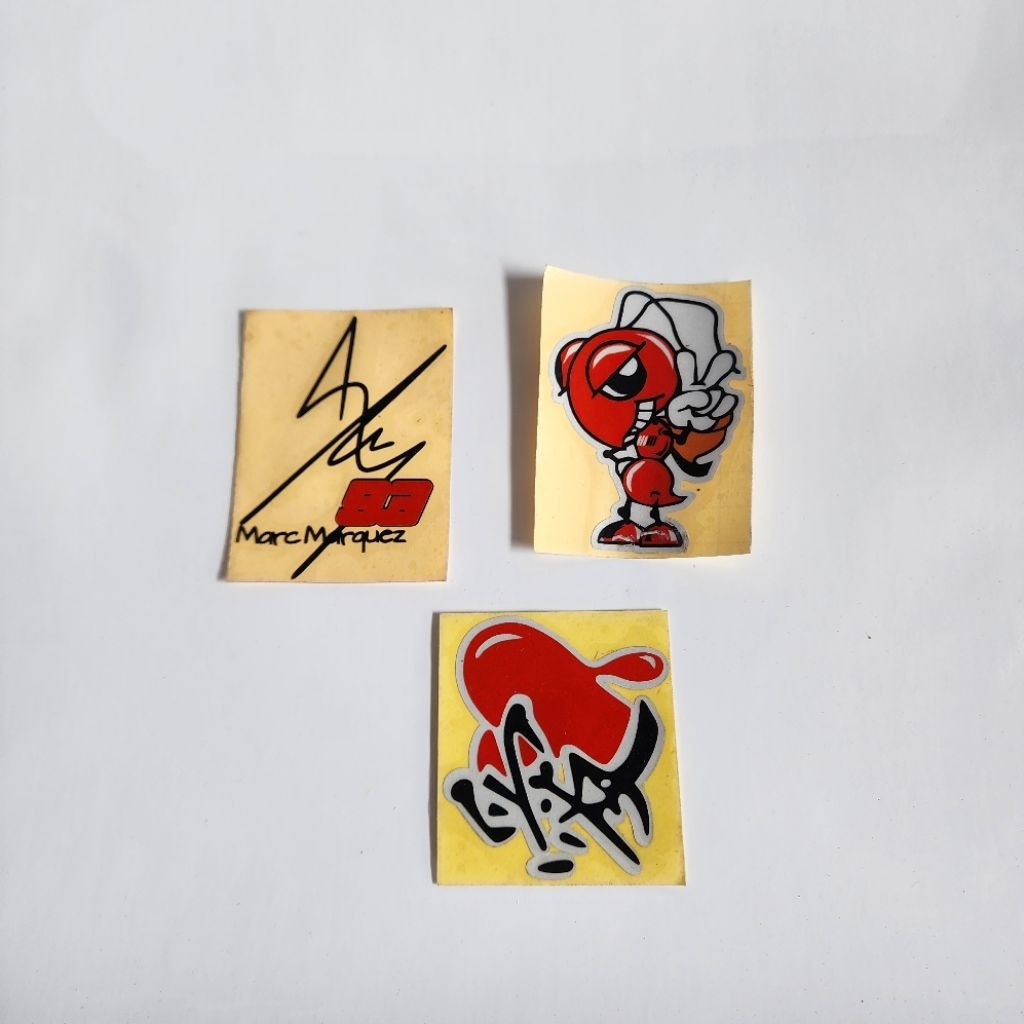 STIKER CUTTING MARQUEZ/MARQUEZ TANDA TANGAN STIKER MOTOR