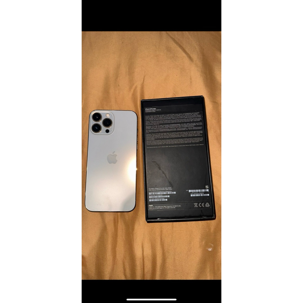 iphone 13 pro max 256gb preloved