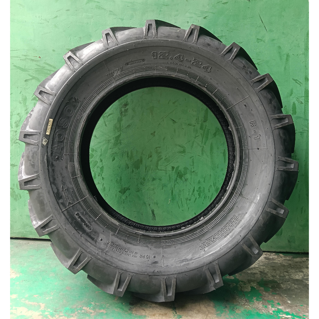 Ban Traktor Aoso 12.4 - 24/10PR (Tube Type)