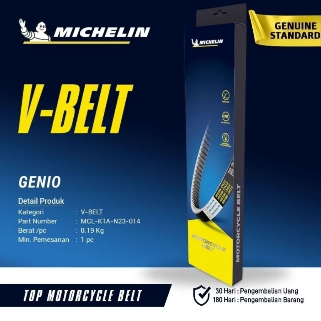 V belt Michelin Honda Beat New Esp (2019-2020) Genio Scoopy Esp New