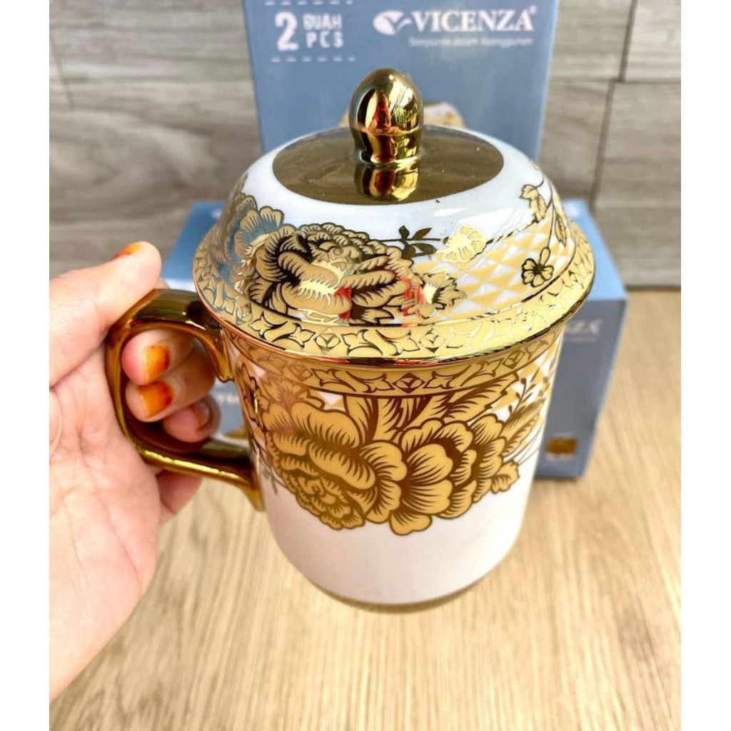 Mug Tutup Vicenza CRY66 Gemini