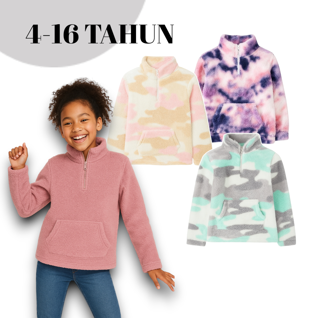 Sweater Anak Perempuan Tcp 4-16Tahun
