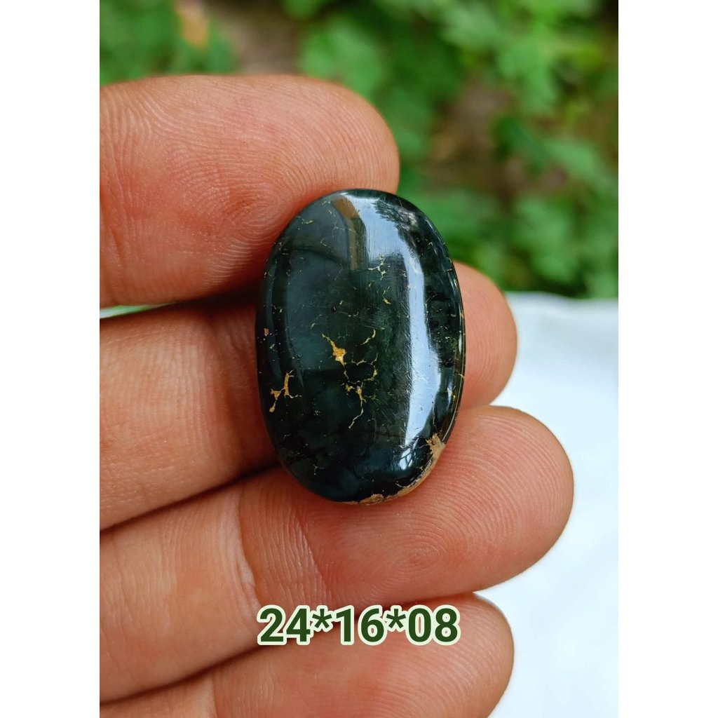 BATU PIRUS PERSIA HITAM URAT EMAS HIGH QUALITY