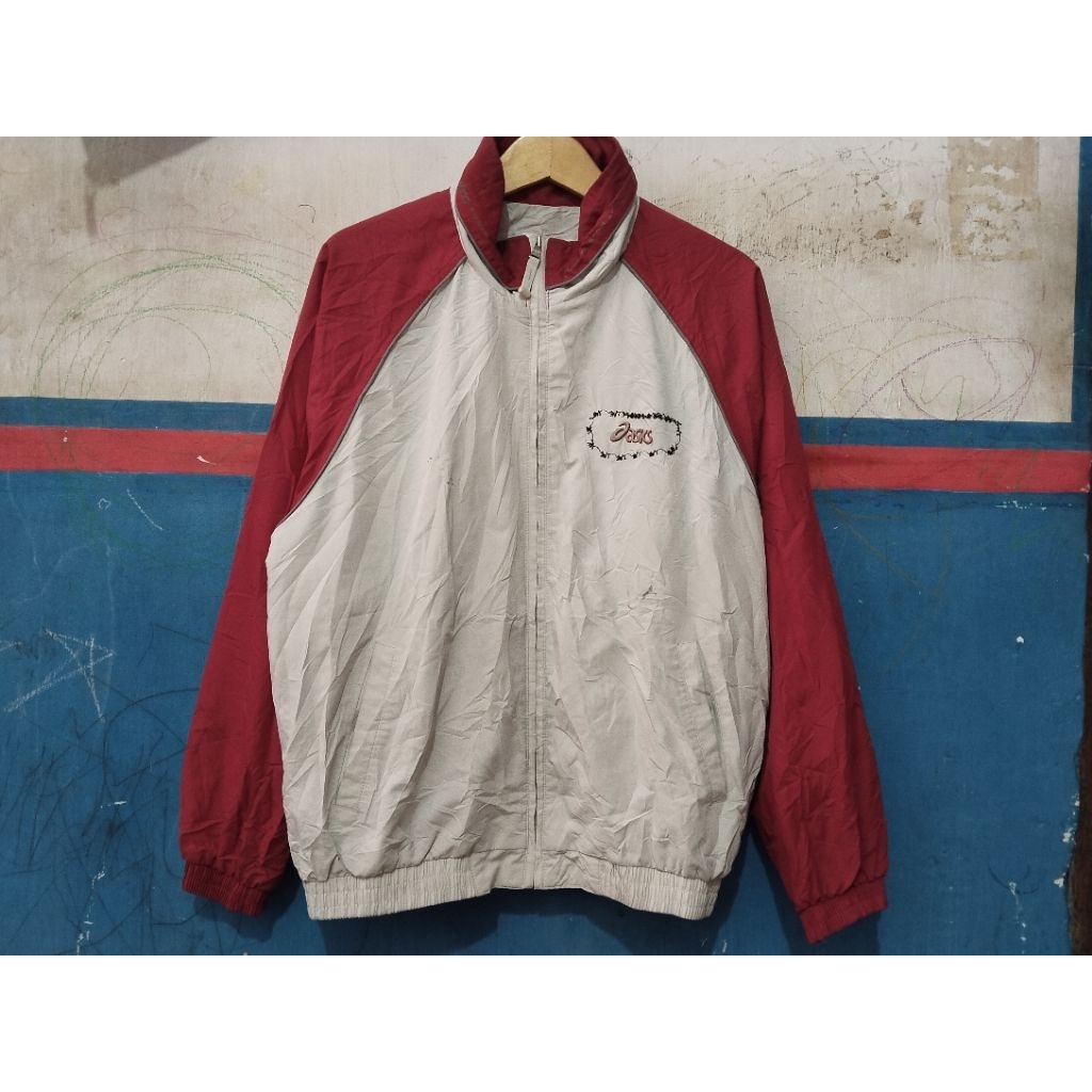 Jaket Vintage Asics Pria Wanita