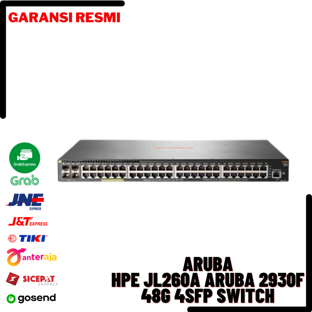 HPE JL260A Aruba 2930F 48G 4SFP Switch