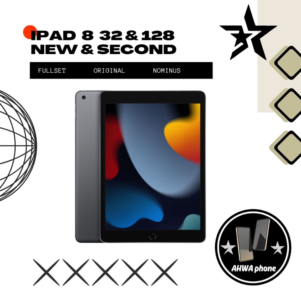 ipad 8 32 & 128(wifi cellular)